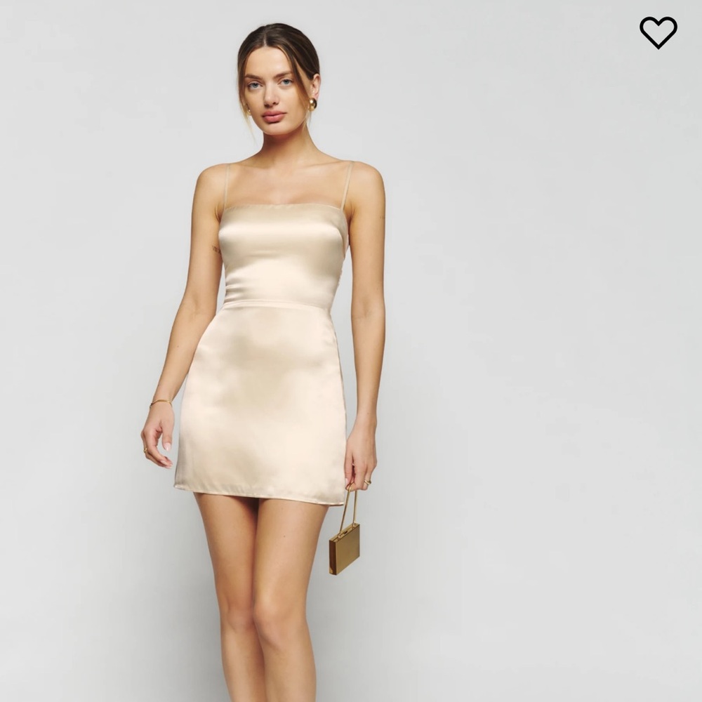 Reformation Kosta Silk dress